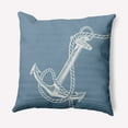 thumbnail image 1 of Simply Daisy 18" x 18" Anchored Nautical Indoor/Outdoor Throw Pillow, 1 of 3
