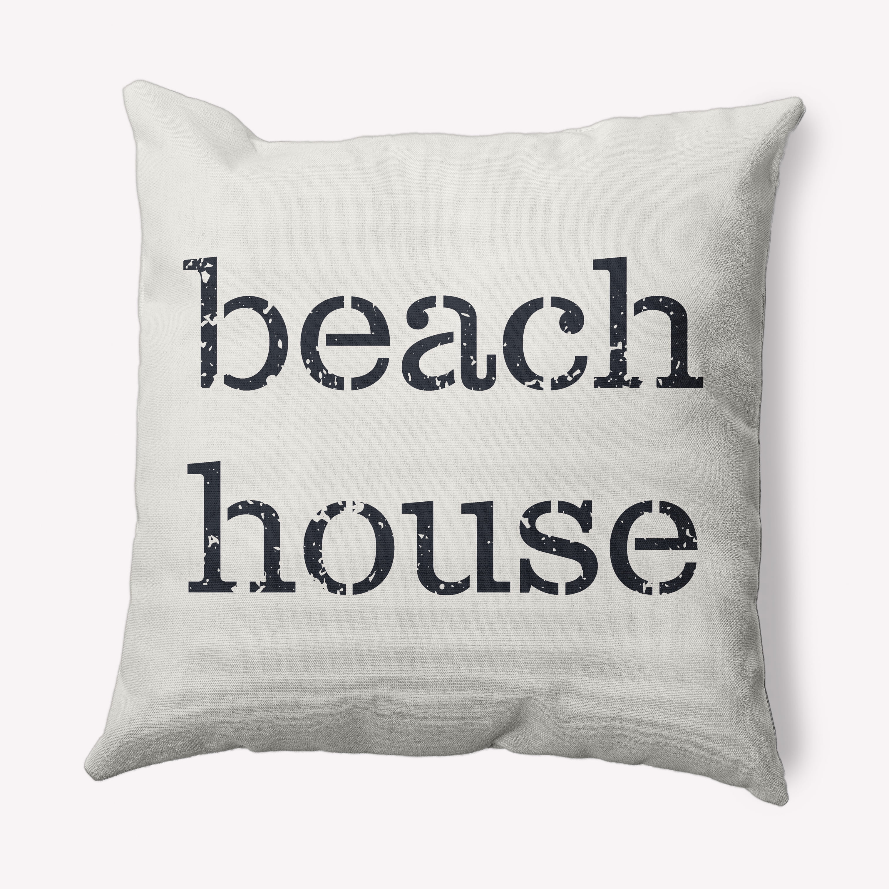 Simply Daisy 18" x 18" Beach House Nautical Decorative Indoor Pillow