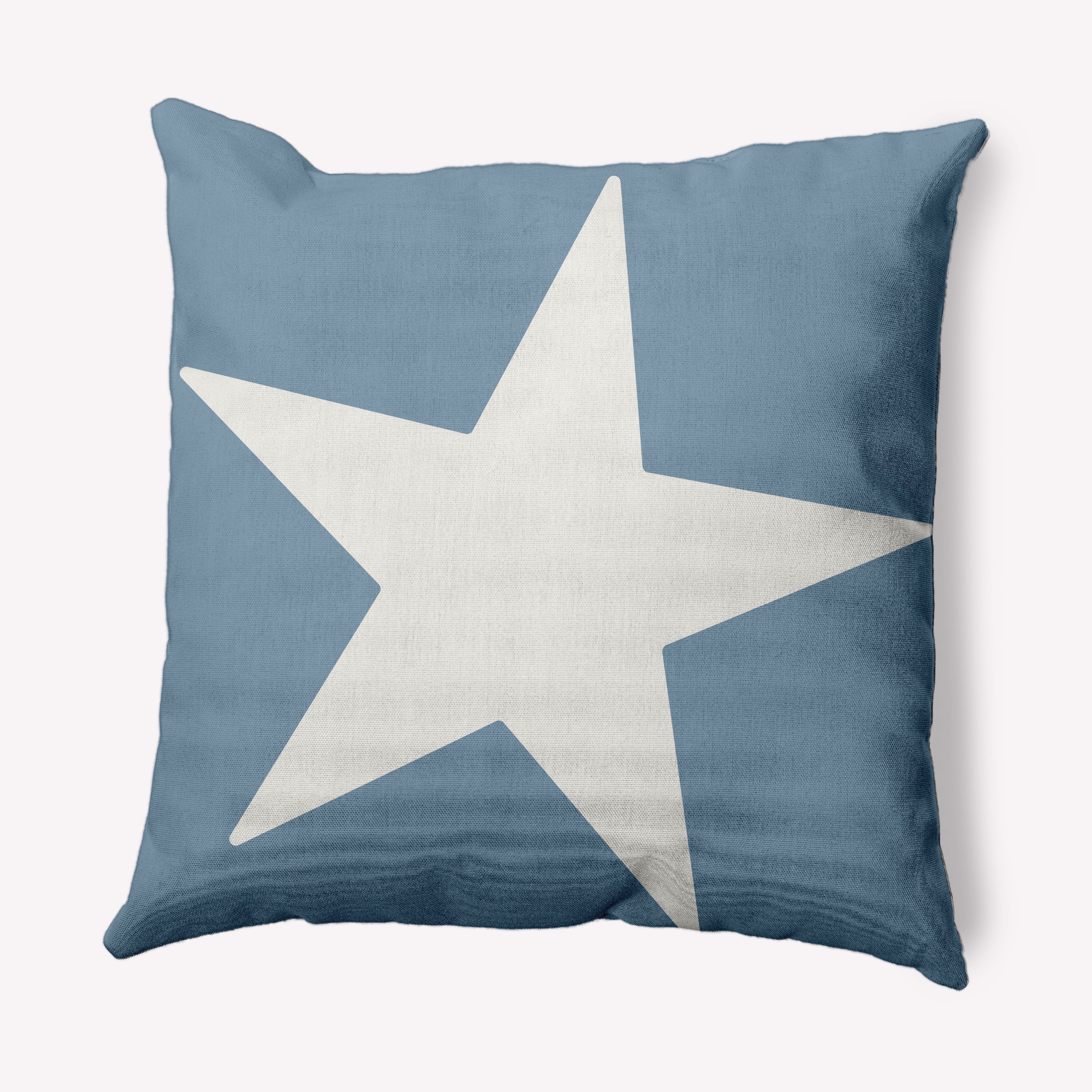 Simply Daisy 18" x 18" Big Star Nautical Decorative Indoor Pillow