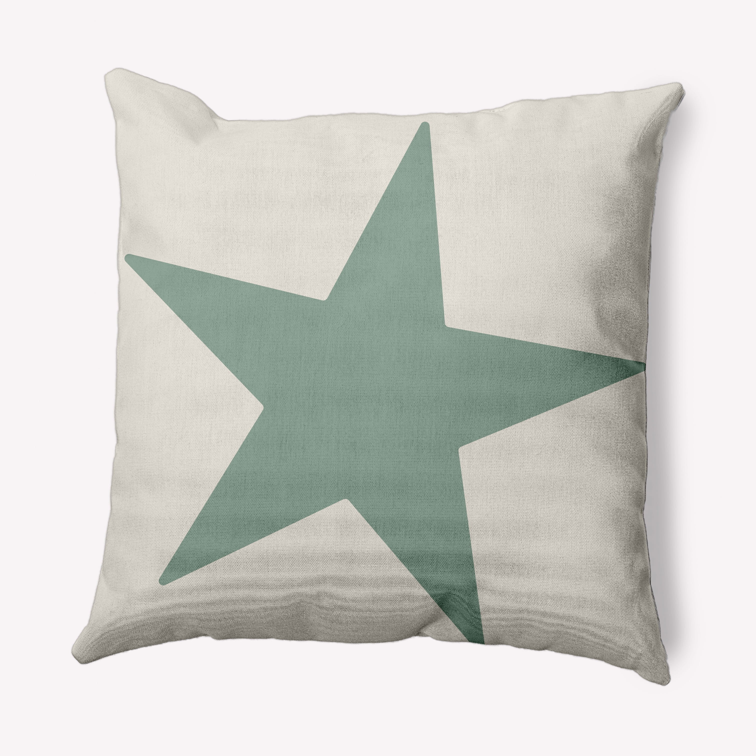 Simply Daisy 18" x 18" Big Star Nautical Decorative Indoor Pillow
