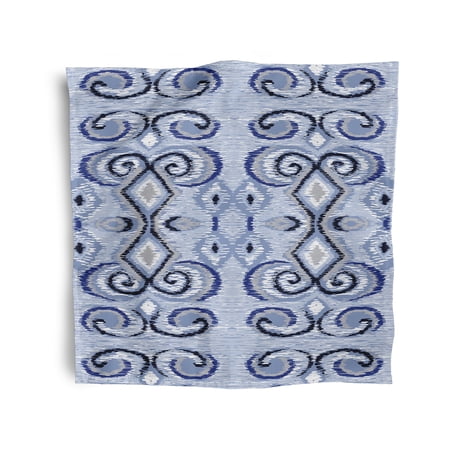 Simply Daisy 18" x 18" Blue I-Cat Napkins, Set of 4