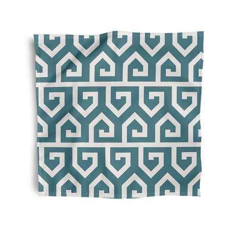 Simply Daisy 18" x 18" Blue Keyed Up Napkins, Set of 4