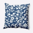 thumbnail image 1 of Simply Daisy 18" x 18" Blue Polyester Throw Pillow, 1 of 2
