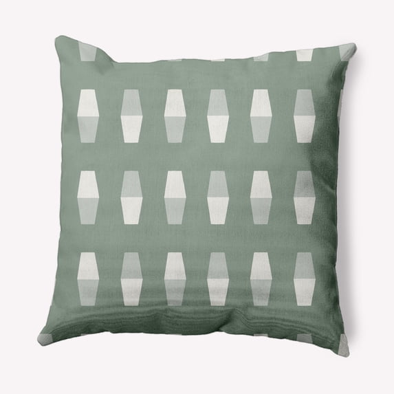 Simply Daisy 18" x 18" Bowling Pins Nautical Decorative Indoor Pillow