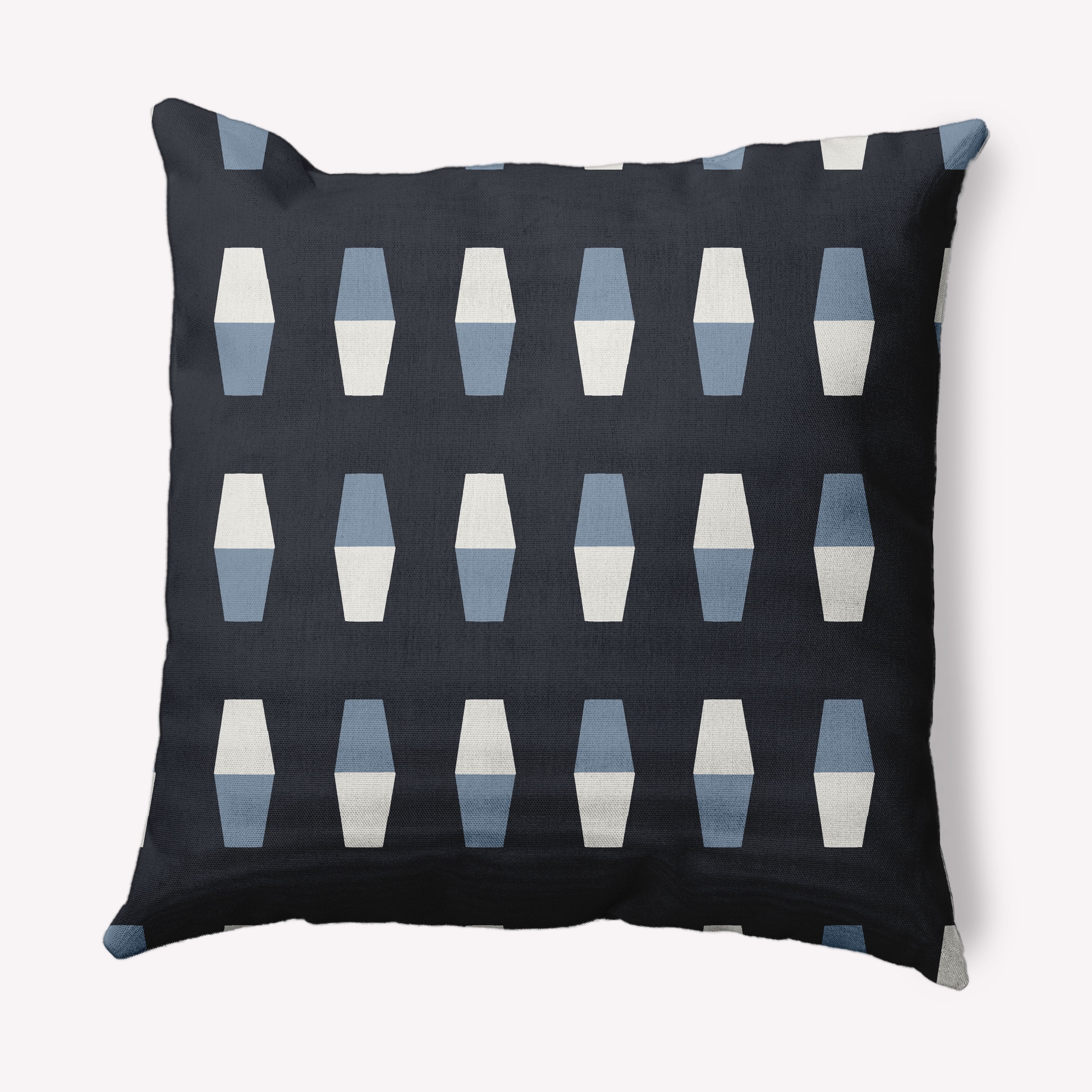 Simply Daisy 18" x 18" Bowling Pins Nautical Decorative Indoor Pillow
