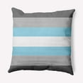 thumbnail image 1 of Simply Daisy 18" x 18" Contemporary Stripes Pride Day Polyester Throw Pillow, 1 of 3
