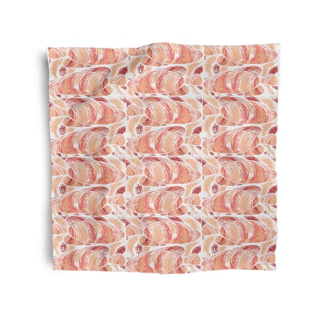 Simply Daisy 18" x 18" Coral Fishwich Napkins, Set of 4