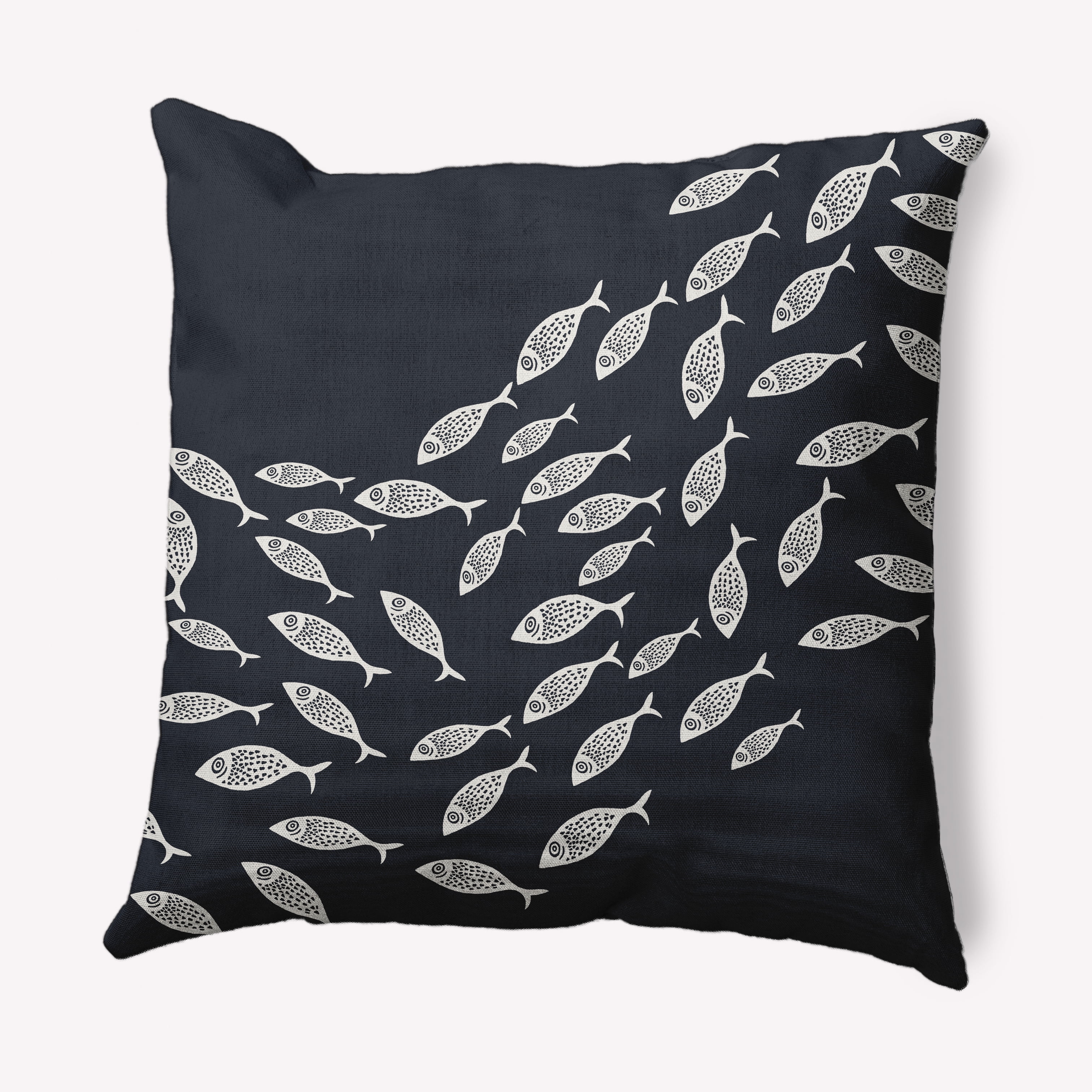 Simply Daisy 18" x 18" Escuela Nautical Decorative Indoor Pillow