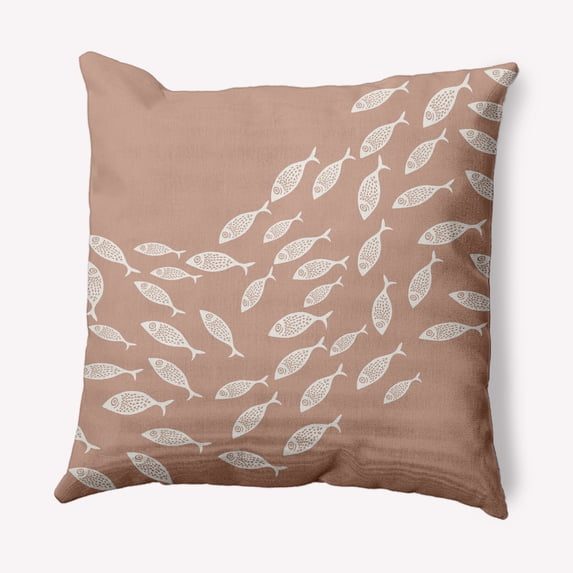 Simply Daisy 18" x 18" Escuela Nautical Decorative Indoor Pillow