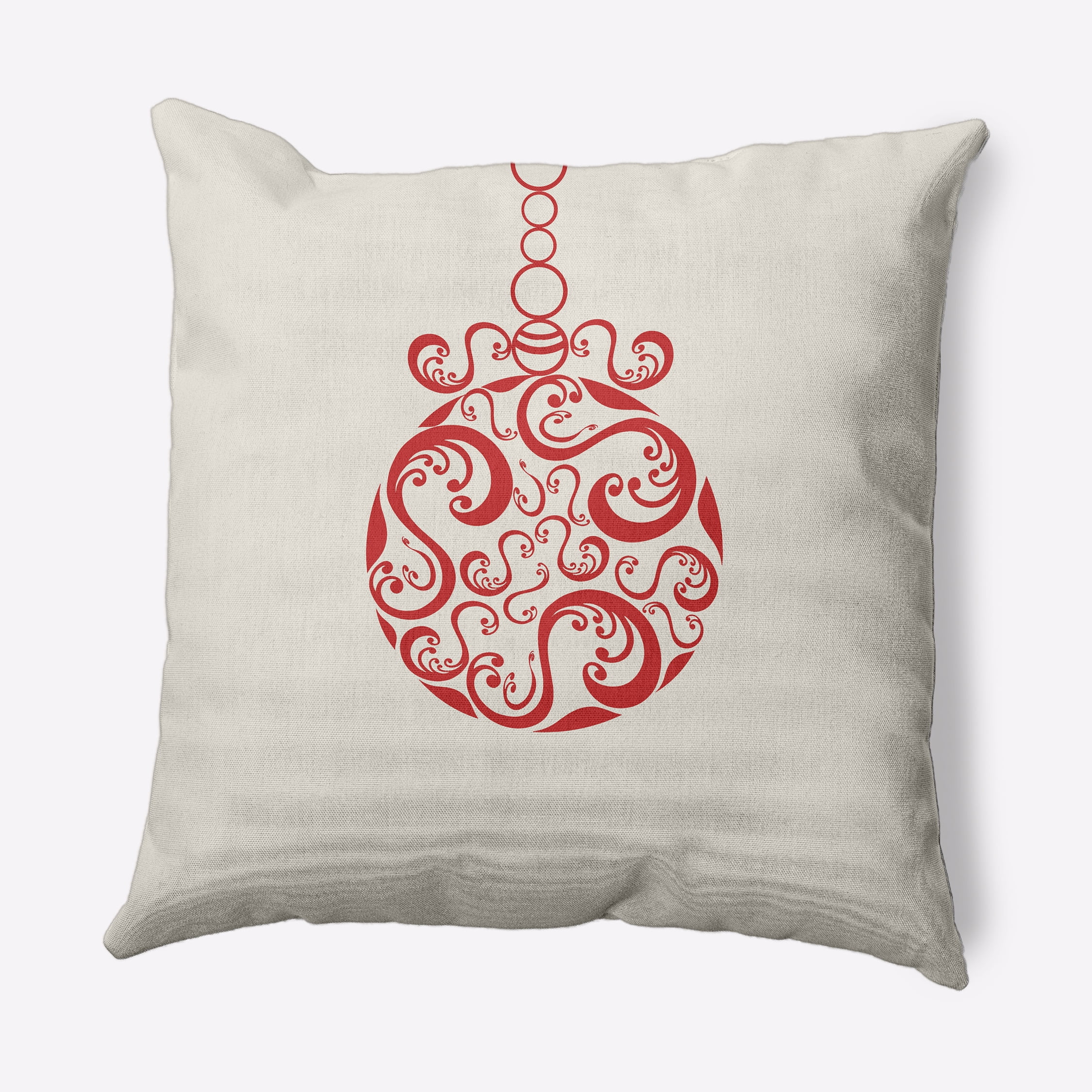Simply Daisy 18" x 18" Fancy-Bulb Decorative Throw Pillow