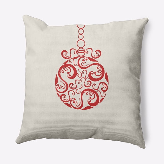 Simply Daisy 18" x 18" Fancy-Bulb Decorative Throw Pillow
