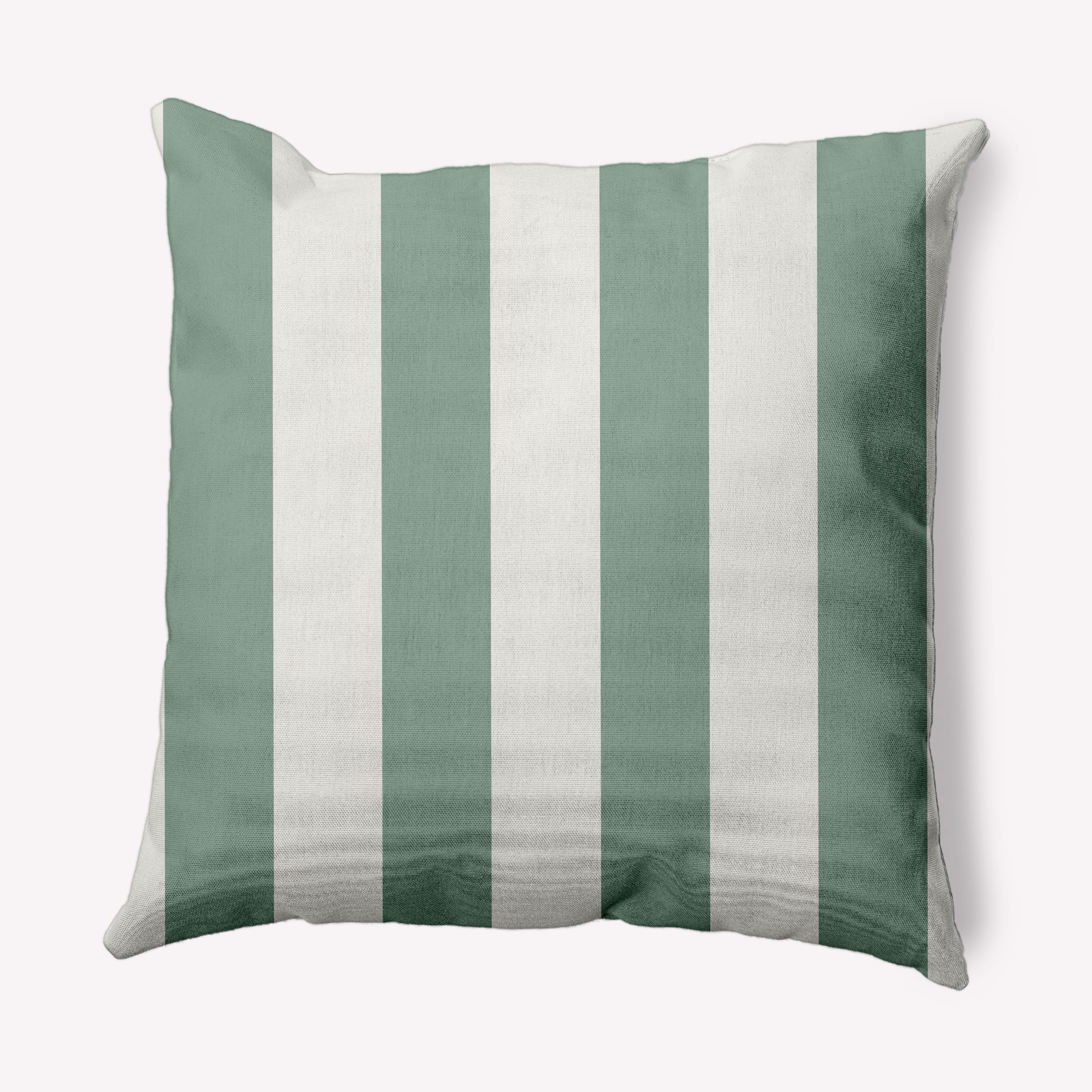 Simply Daisy 18" x 18" Graduated Stripe Nautical Decorative Indoor Pillow