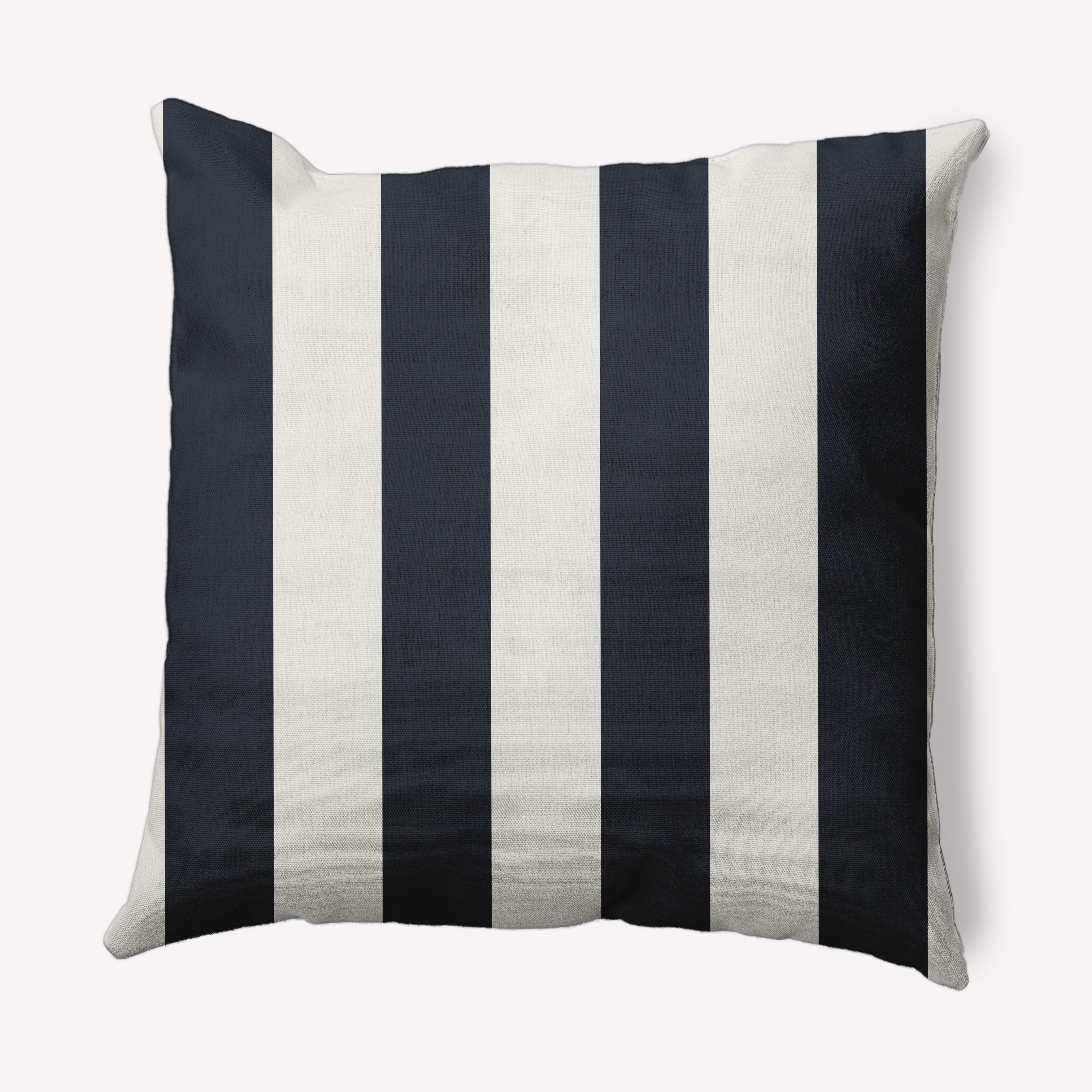 Simply Daisy 18" x 18" Graduated Stripe Nautical Indoor/Outdoor Throw Pillow