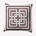 thumbnail image 1 of Simply Daisy 18" x 18" Greek New Key Nautical Decorative Indoor Pillow, 1 of 3