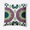 thumbnail image 1 of Simply Daisy 18" x 18" Green Polyester Throw Pillow, 1 of 3