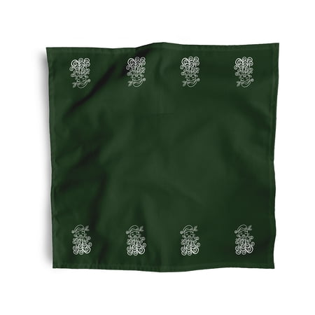 Simply Daisy 18" x 18" Green Santa Baby Napkins, Set of 4