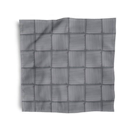 Simply Daisy 18" x 18" Grey Basketweave Napkins, Set of 4