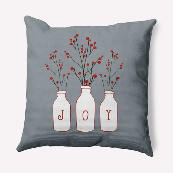Simply Daisy 18" x 18" Joy Decorative Throw Pillow