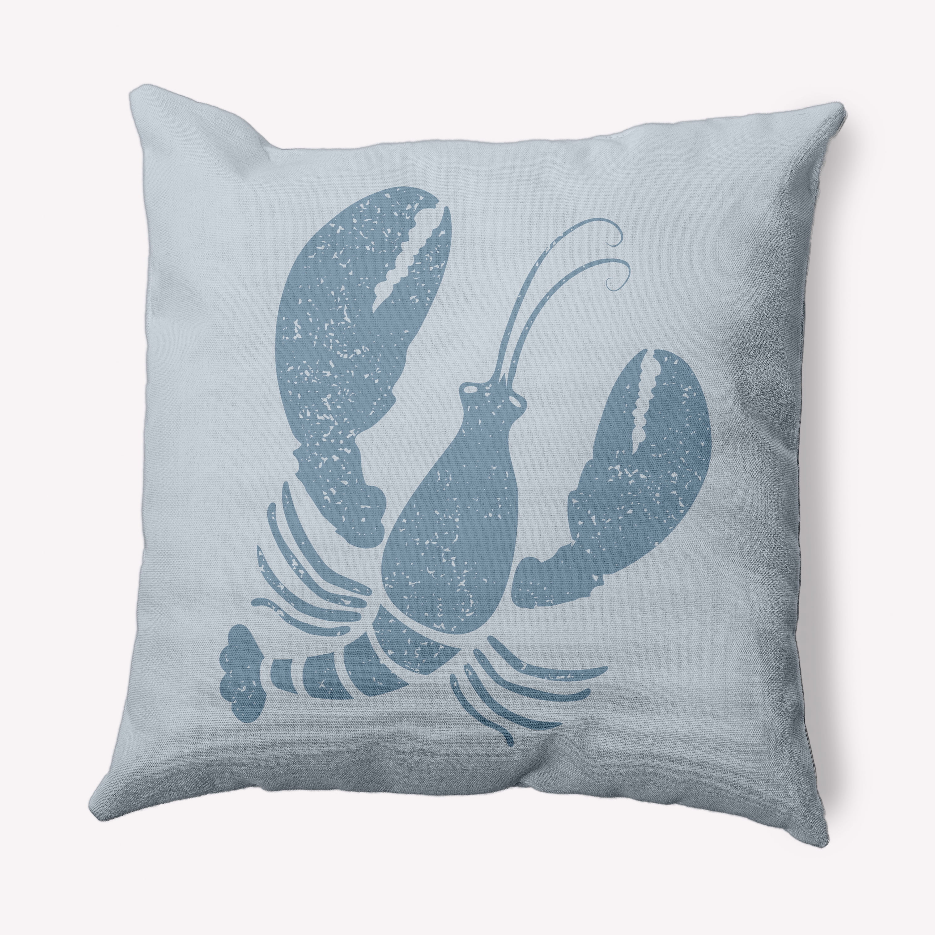 Simply Daisy 18" x 18" Lobster Nautical Decorative Indoor Pillow
