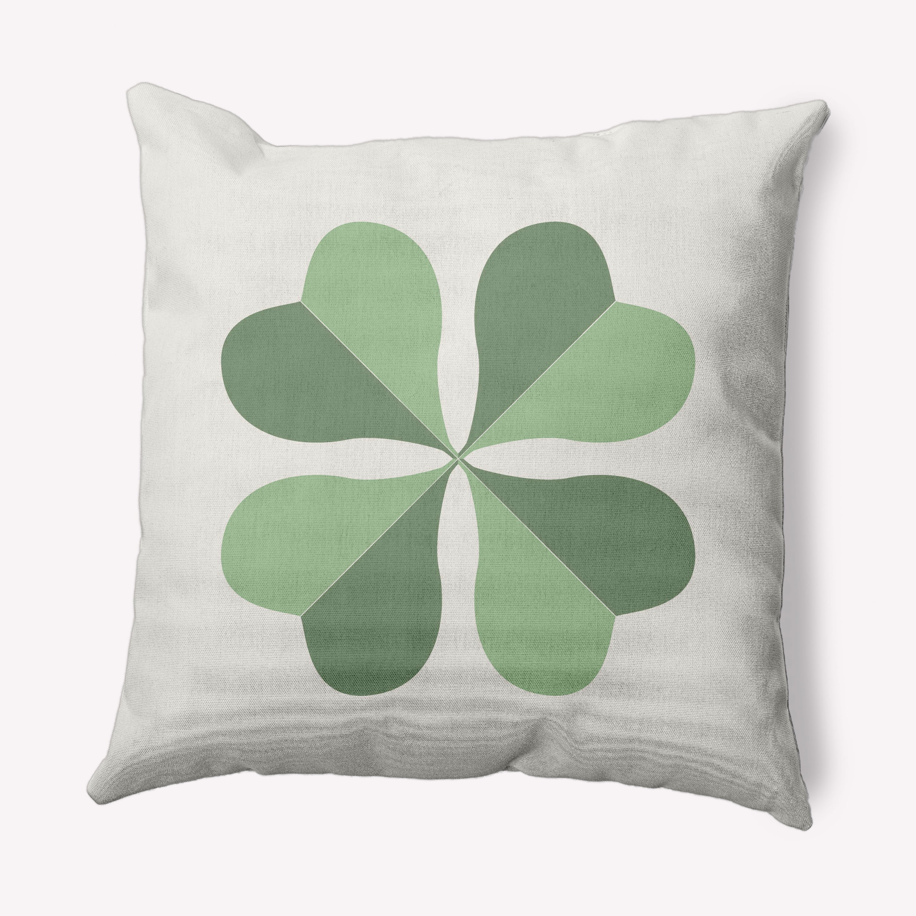Simply Daisy 18" x 18" Modern, Contemporary St. Patrick's Day Polyester Throw Pillow