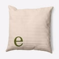 thumbnail image 1 of Simply Daisy 18" x 18" Modern Monogram Decorative Throw Pillow, Olive, 1 of 3