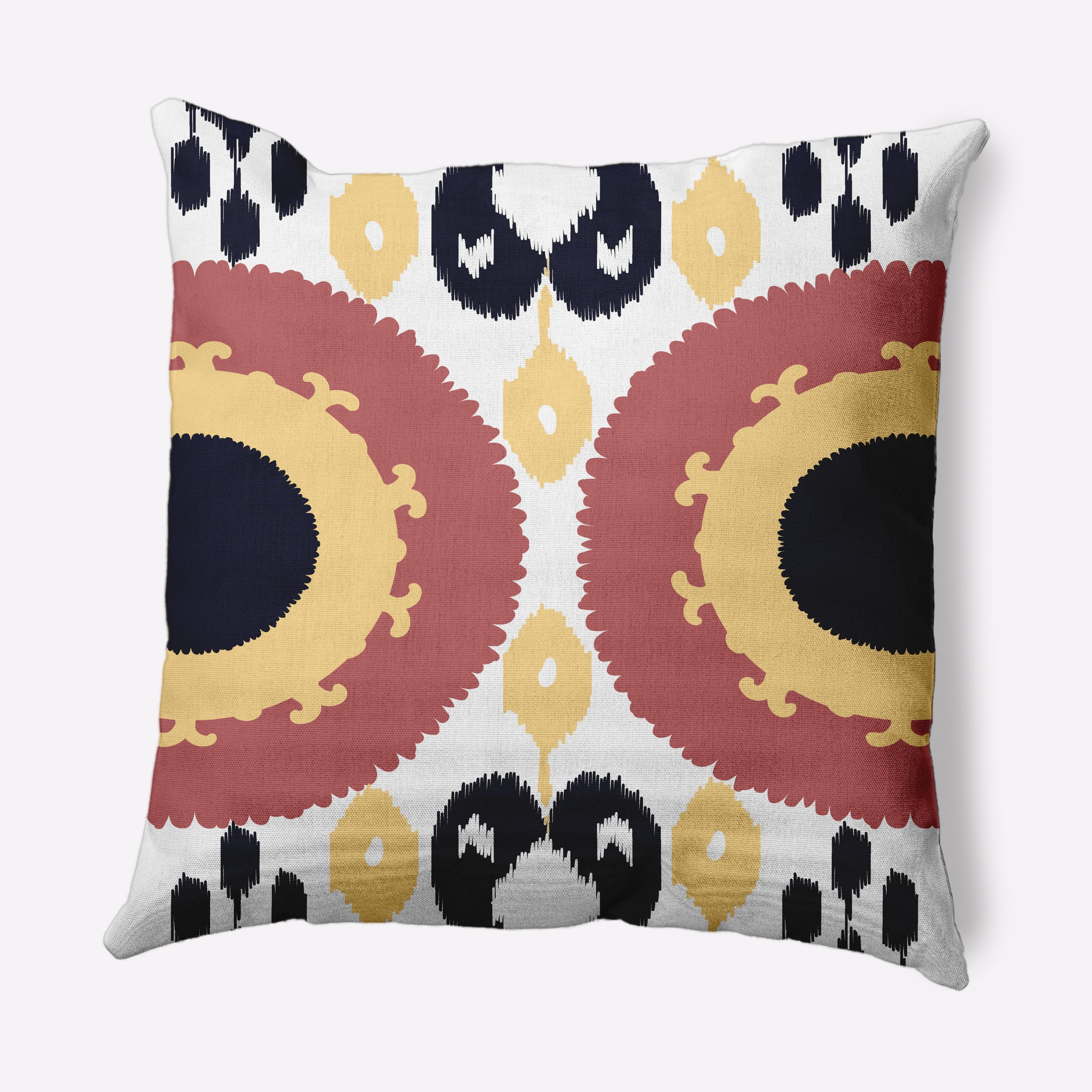 Simply Daisy 18" x 18" Multi-color Polyester Throw Pillow