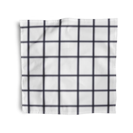 Simply Daisy 18" x 18" Navy Geometric Napkins, Set of 4