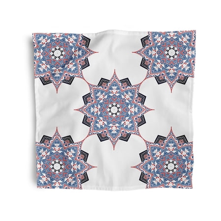 Simply Daisy 18" x 18" Navy Rhapsody Napkins, Set of 4