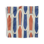 Simply Daisy 18" x 18" Orange Dean Napkins, Set of 4