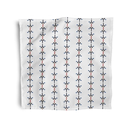 Simply Daisy 18" x 18" Orange Jodhpur Stripe Napkins, Set of 4