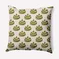 thumbnail image 1 of Simply Daisy 18" x 18" Patterned Pumpkins Decorative Throw Pillow, Olive, 1 of 4