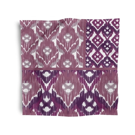 Simply Daisy 18" x 18" Purple Free Spirit Napkins, Set of 4
