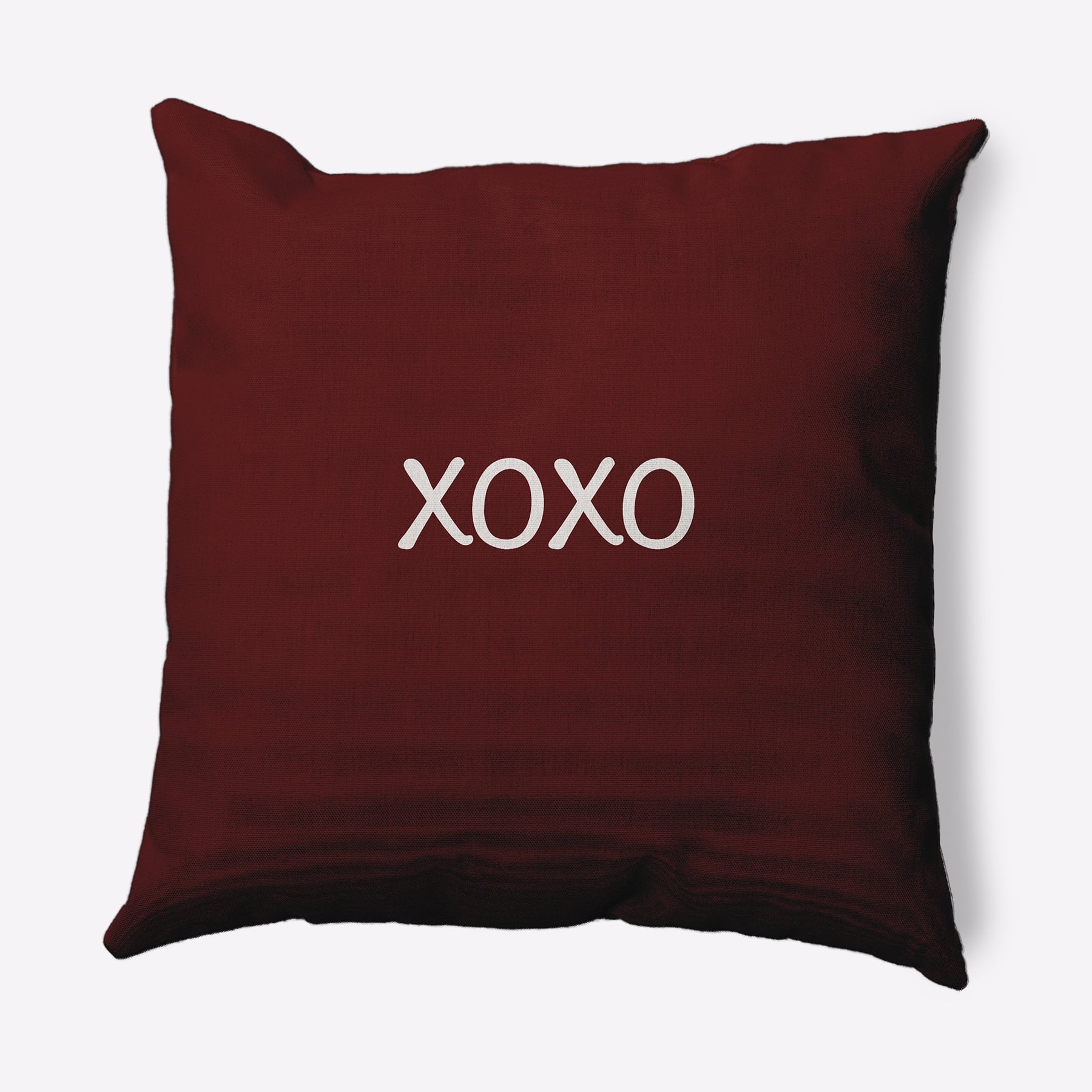 Simply Daisy 18 inch XOXO Valentines Indoor/Outdoor Throw Pillow