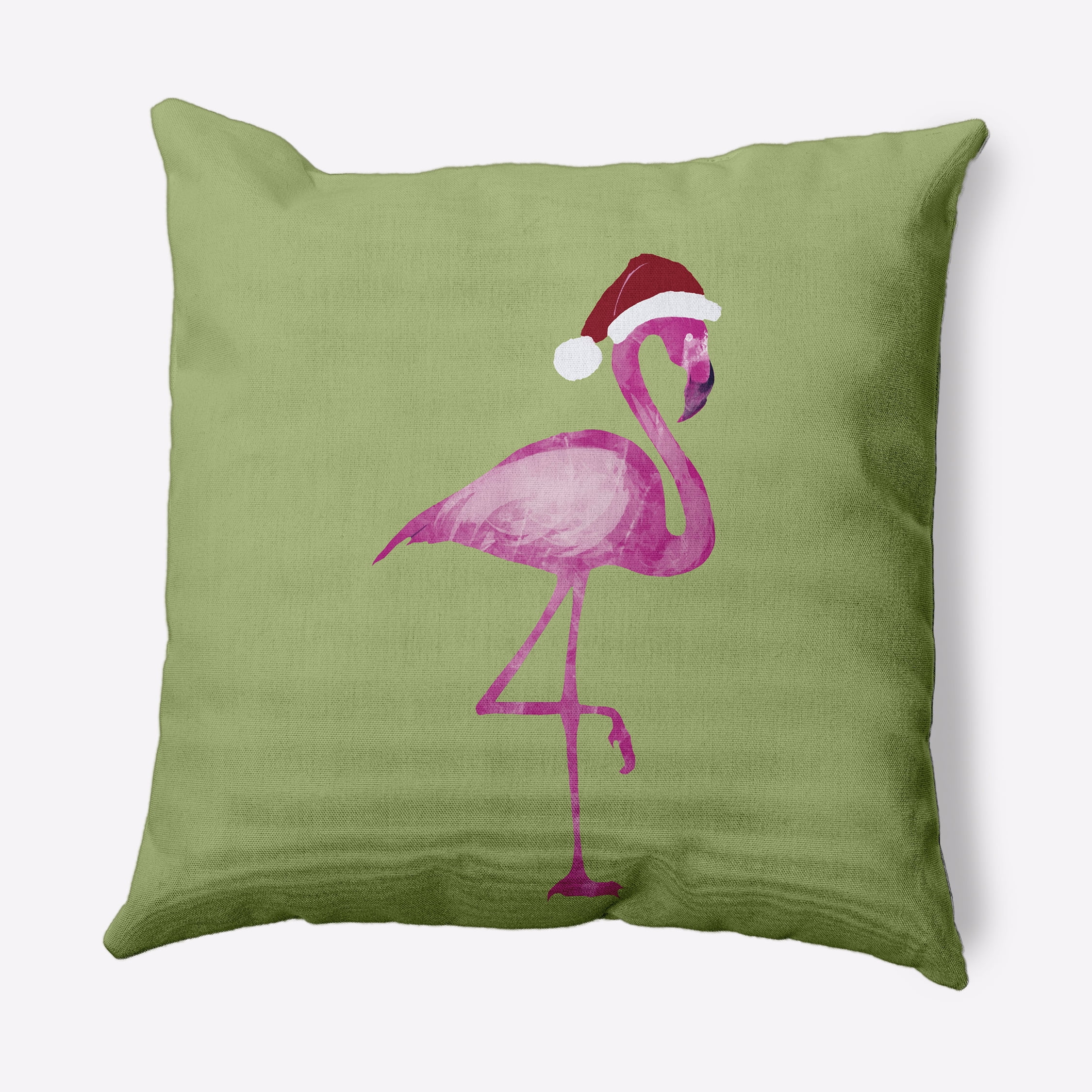 Simply Daisy 18" x 18" Snow Bird Outdoor Throw Pillow