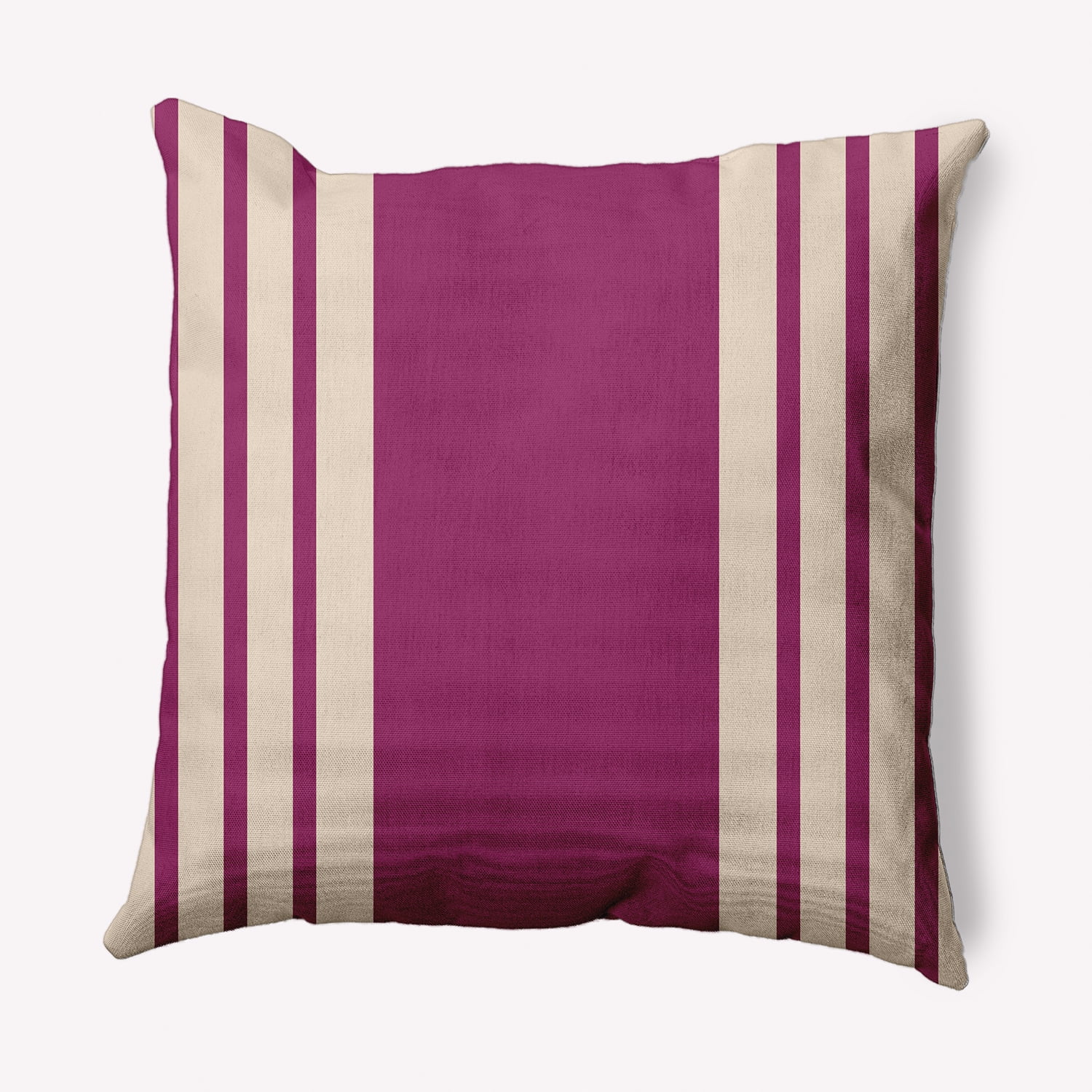 Simply Daisy 18" x 18" Stripe Decorative Throw Pillow, Dusty Rose