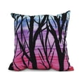 thumbnail image 1 of Simply Daisy, 18" x 18" Sunset Branches Multi Floral Print Outdoor Decorative Throw Pillow, 1 of 2
