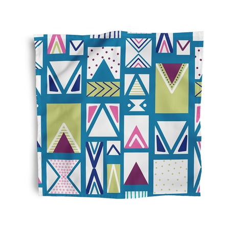 Simply Daisy 18" x 18" Teal Merry Susan Napkins, Set of 4