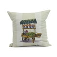 thumbnail image 1 of Simply Daisy, 18" x 18" Veggie Cart Outdoor Pillow, Green, 1 of 2