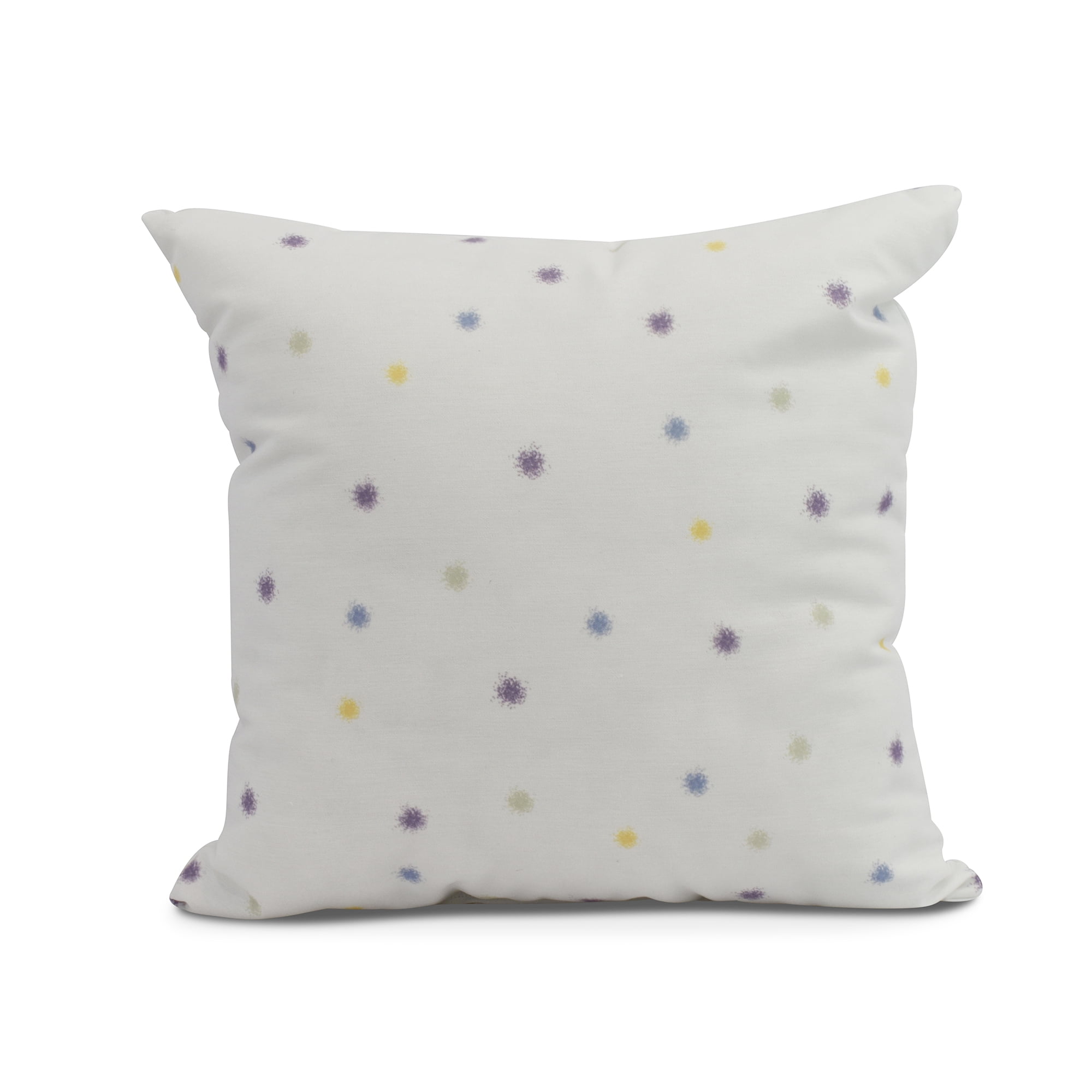 Simply Daisy, 18" x 18" Veggie Dots Outdoor Pillow, Purple