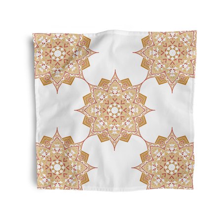 Simply Daisy 18" x 18" Yellow Rhapsody Napkins, Set of 4