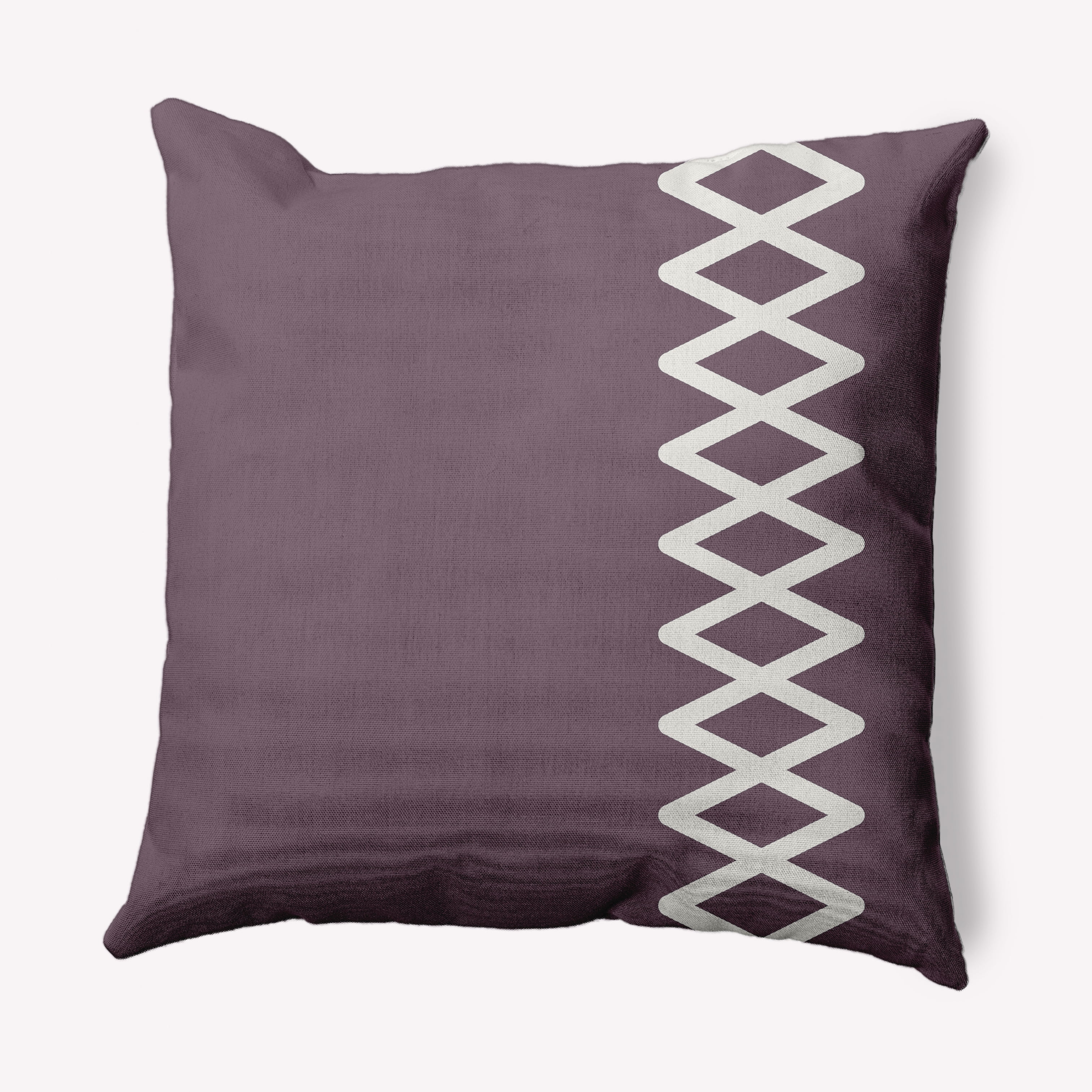 Simply Daisy 18" x 18" Zipper Stripe Nautical Decorative Indoor Pillow
