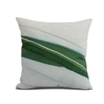 thumbnail image 1 of Simply Daisy, 18 x 18 inch, Boat Bow Wood , Geometric Print Pillow, Green, 1 of 2