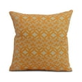 thumbnail image 1 of Simply Daisy, 18 x 18 inch, Greeko Simple, Geometric Print Pillow, Yellow, 1 of 2