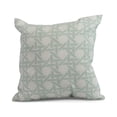 thumbnail image 1 of Simply Daisy, 18 x 18 inch, Rattan Geometric Geometric Print Pillow, Pale Blue, 1 of 2
