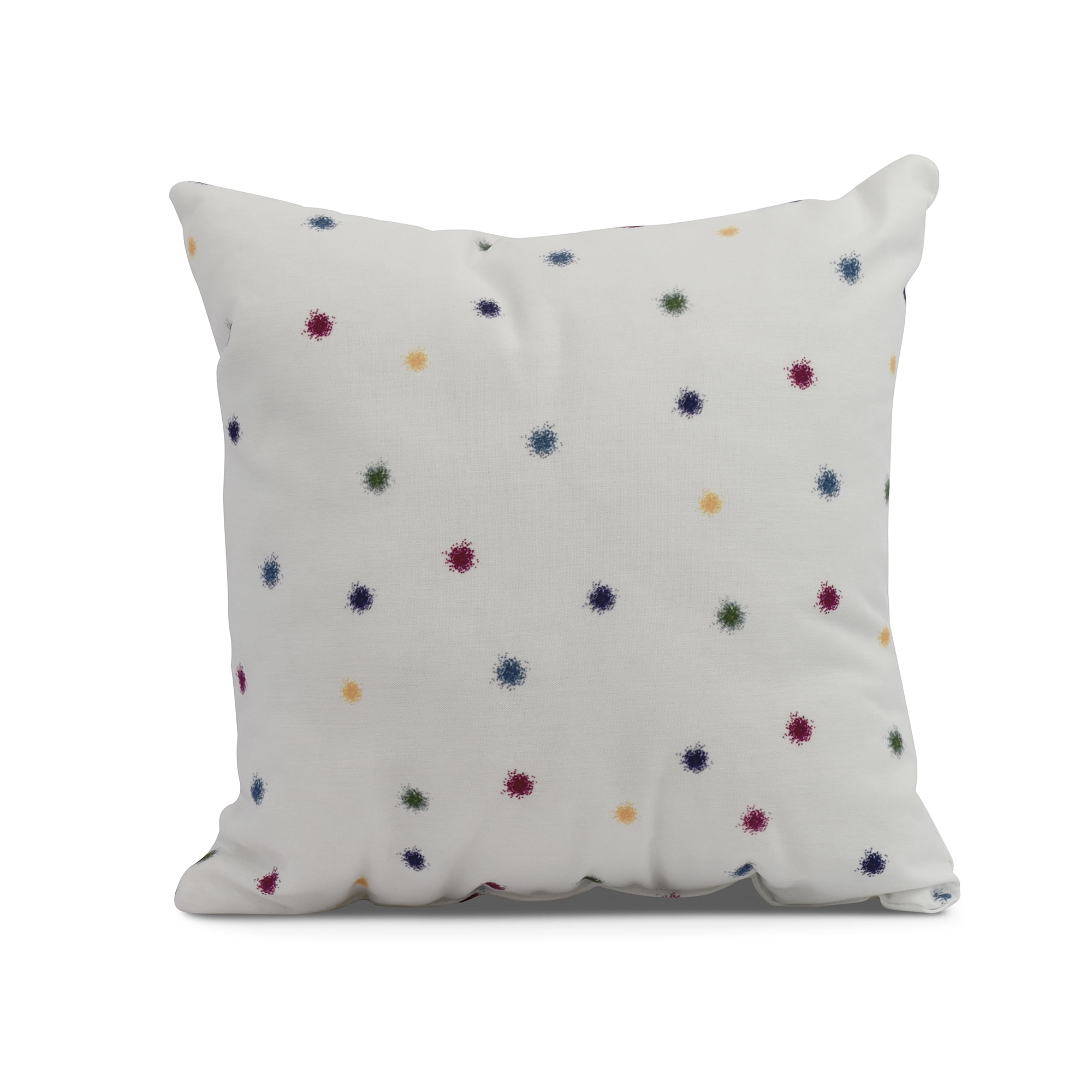 Simply Daisy, 18 x 18 inch,Veggie Dots Decorative Pillow,Green