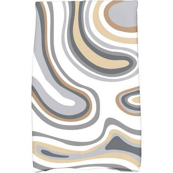 Simply Daisy 18" x 30" Agate Geometric Print Kitchen Towel