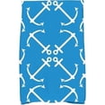 thumbnail image 1 of Simply Daisy 18" x 30" Anchor's Up Geometric Print Kitchen Towel, 1 of 2