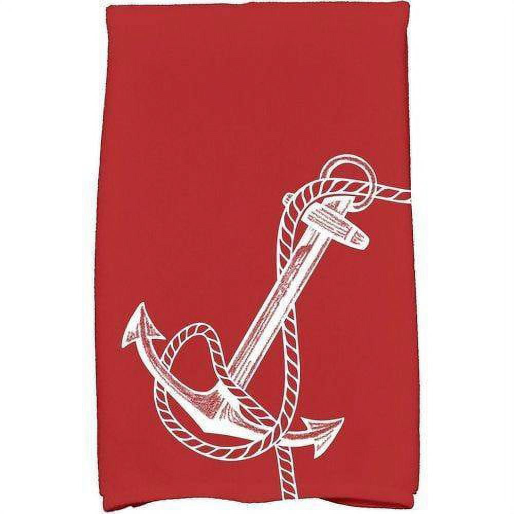 Simply Daisy 18" x 30" Anchored Geometric Print Kitchen Towel