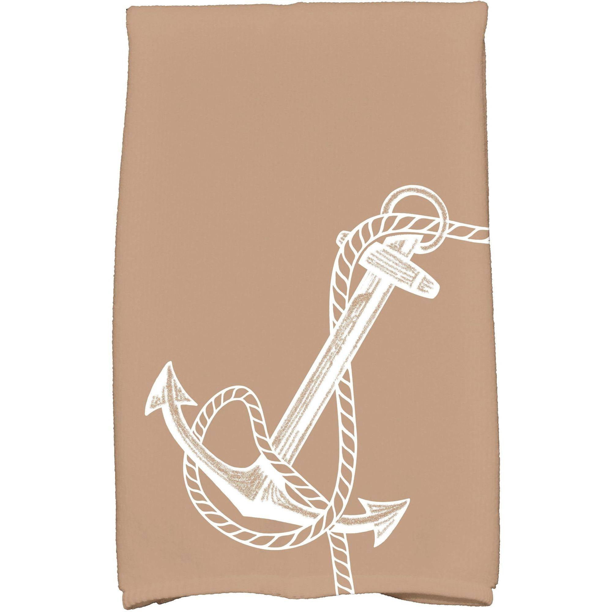 Simply Daisy 18" x 30" Anchored Geometric Print Kitchen Towel