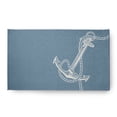 thumbnail image 1 of Simply Daisy 18 x 30 Anchored Nautical Chenille Rug, Dusty Smoke, 1 of 4